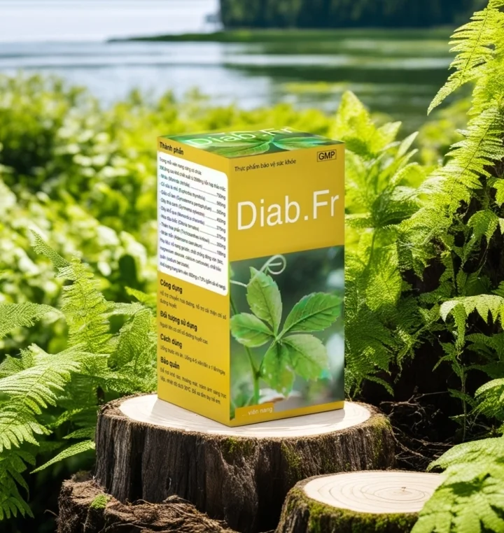 Diab.Fr, hỗ trợ chuyển hóa đường, cải thiện chỉ số đường huyết