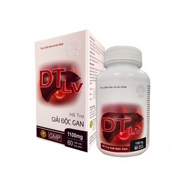 Thực phẩm sức khỏe hỗ trợ giải độc gan - DTLv